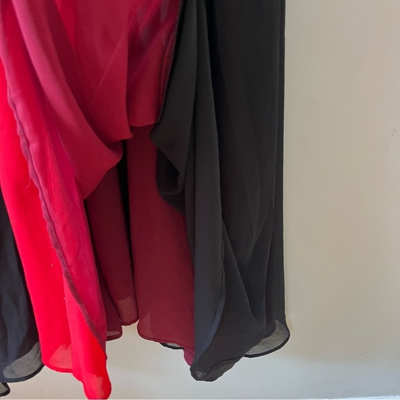 NWT New York and Company Eva Mendez Halter Maxi Formal Dress with Slit Medium - Picture 7 of 12